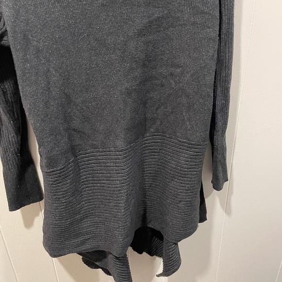 CALVIN KLEIN Charcoal Grey Knit Cardigan - Picture 5 of 9